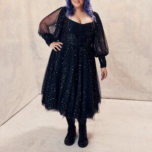 Teuta Matoshi Starry Night Dress